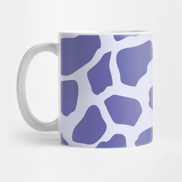 Very Peri Giraffe Print by AmazingStuff